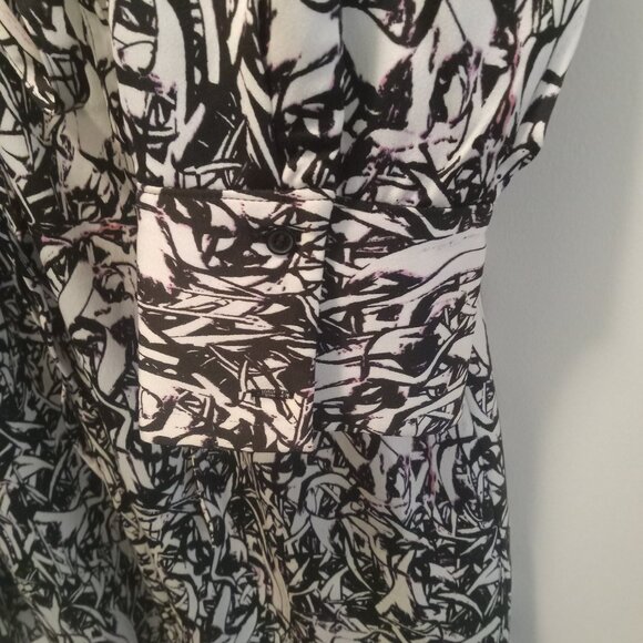 Halogen Plus Size Mock Wrap dress - Picture 6 of 6